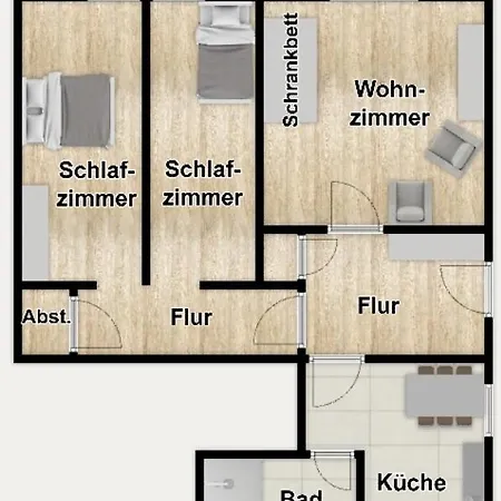Haus Iris Osternest 아파트 방어로게