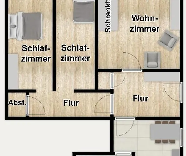Haus Iris Osternest Apartman Wangerooge